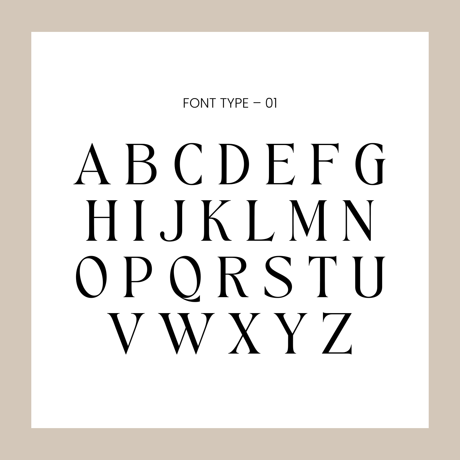 The Personalised Initial Tray