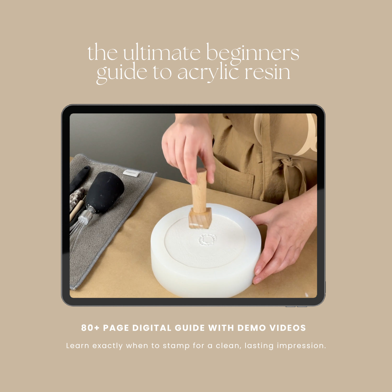 The Ultimate Beginners Guide To Acrylic Resin - Exclusive Digital Guide