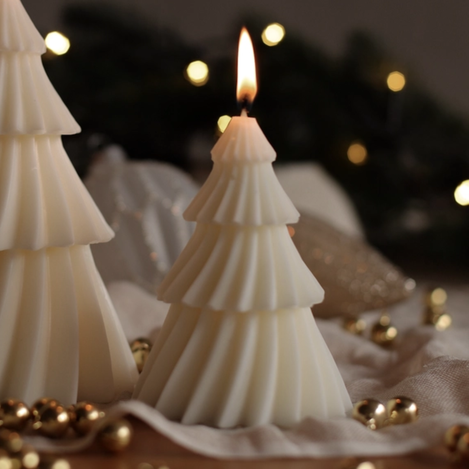 Christmas Tree Candle
