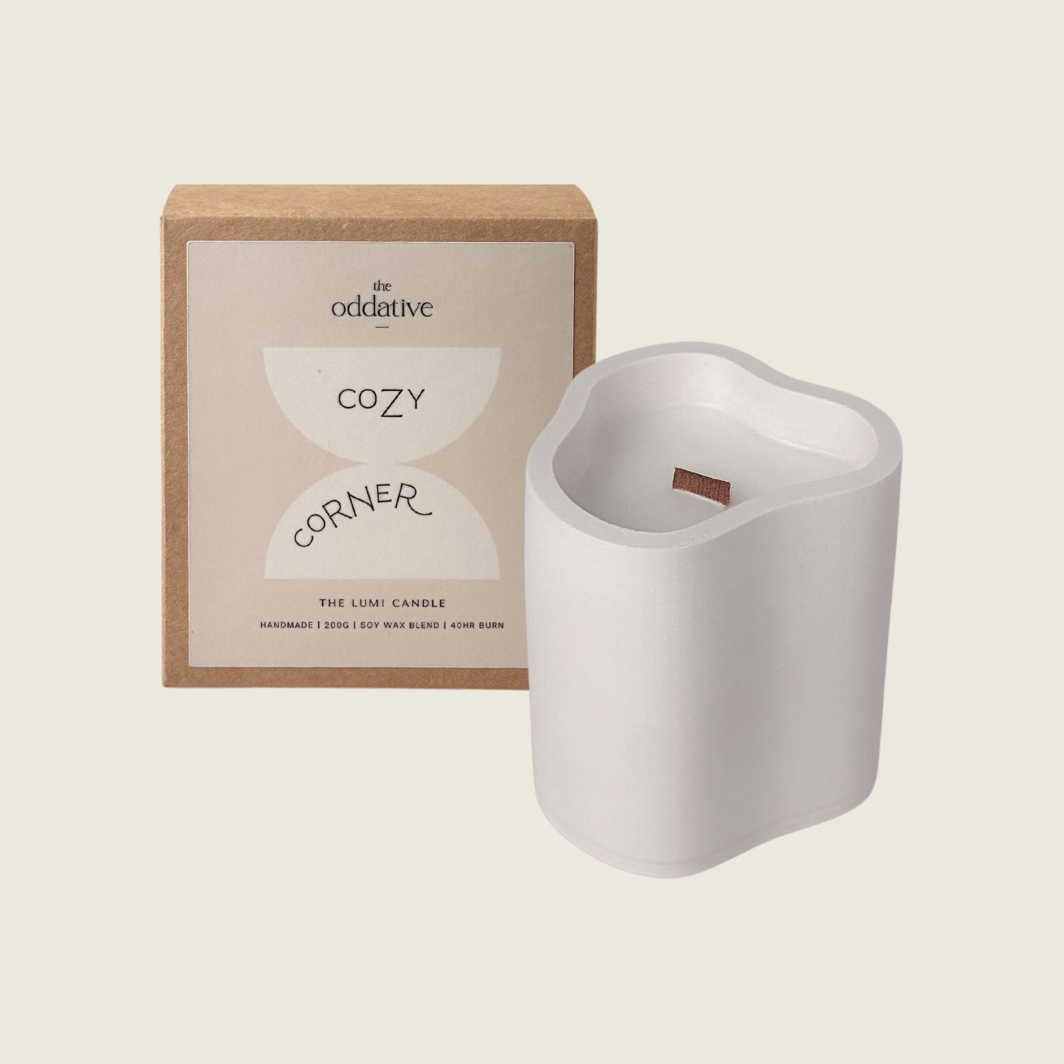 The Lumi Scented Candle - Cozy Corner