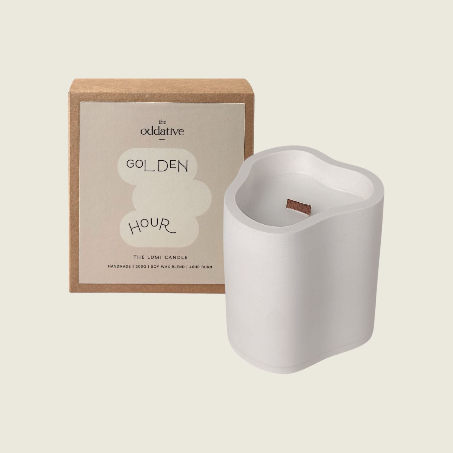 The Lumi Scented Candle - Golden Hour