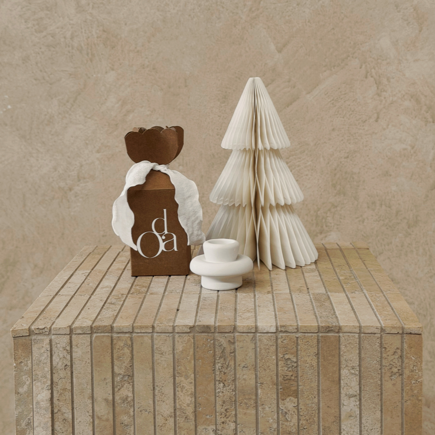 The Christmas Bon Bon - Orielle Taper Candle Holder