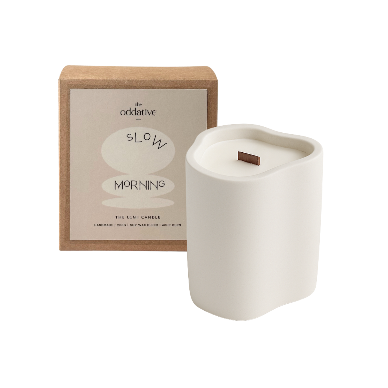 The Lumi Scented Candle - Slow Morning (Pre-order)
